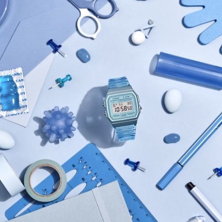 Casio Reloj Digital Collection F-91WS-2EF Azul Casio Reloj Digital Collection F-91WS-2EF Azul